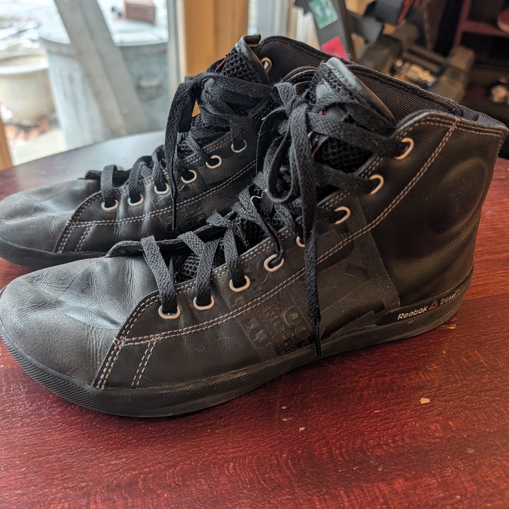 Reebok Men's Black High-Top Sneakers
